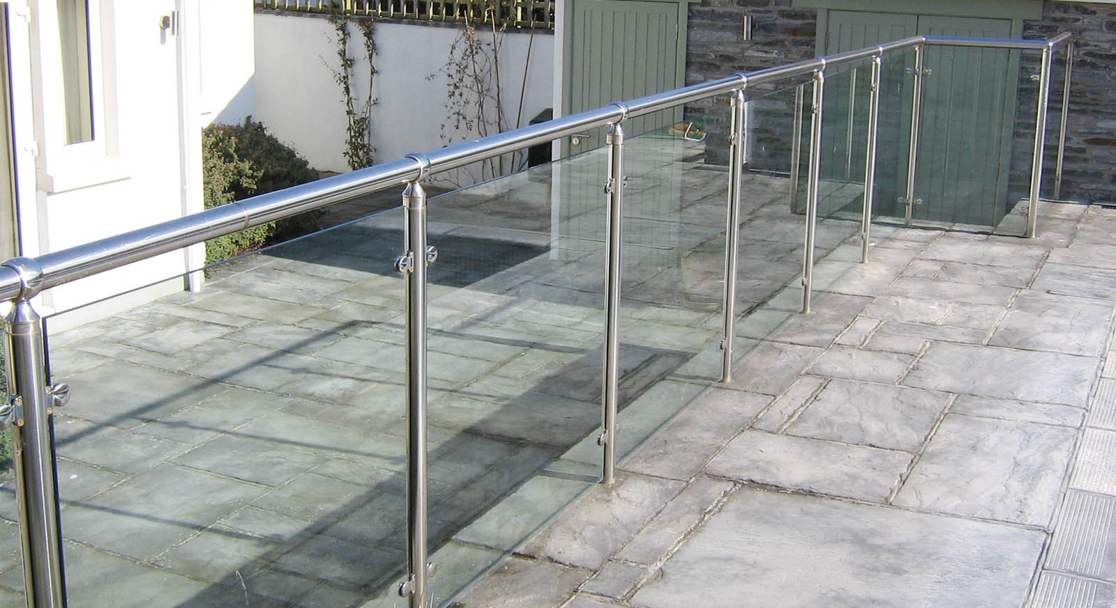 Stainless Steel and Glass Railings