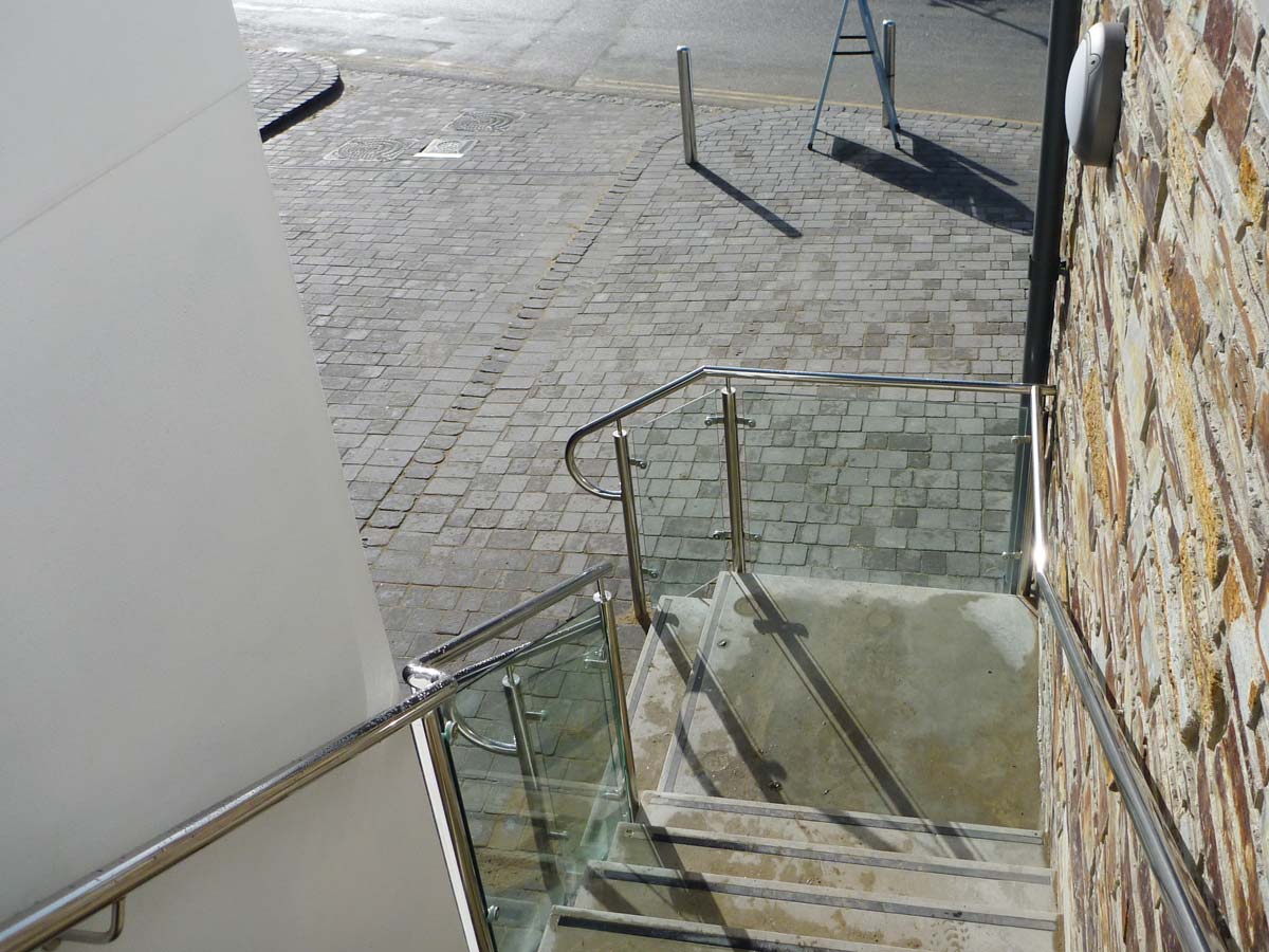 Rock Inn Staircase Handrail 