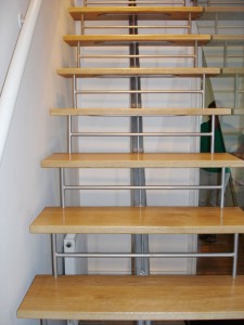 Steel and Glass Staircase   