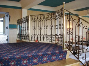 Brass Hotel Staircase Balustrade    